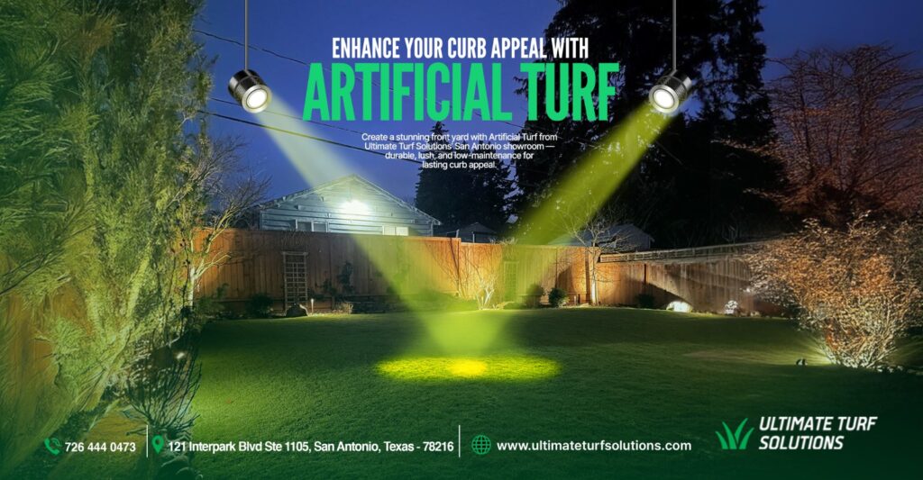 Enhancing Curb Appeal with Artificial Turf from Ultimate Turf Solutions’ San Antonio Showroom