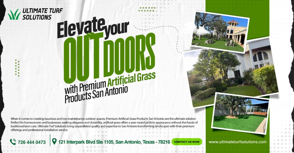 Elevate Your Outdoors with Premium Artificial Grass Products San Antonio